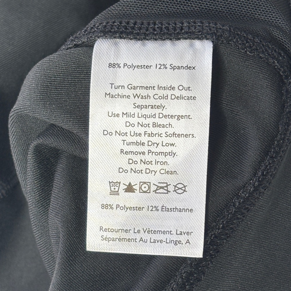 🖤 Eddie Bauer 3X High Waisted Workout Shorts Black Stretch Spandex Women's 🖤 - Picture 10 of 13